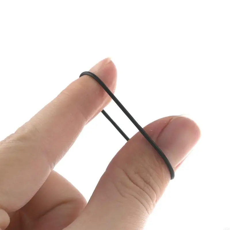 157F 20Pcs 1.5mm Cassette Tape Rubber DVD Cassette Tape Recorder Turntable Strap Belt Durable Rubber Belts