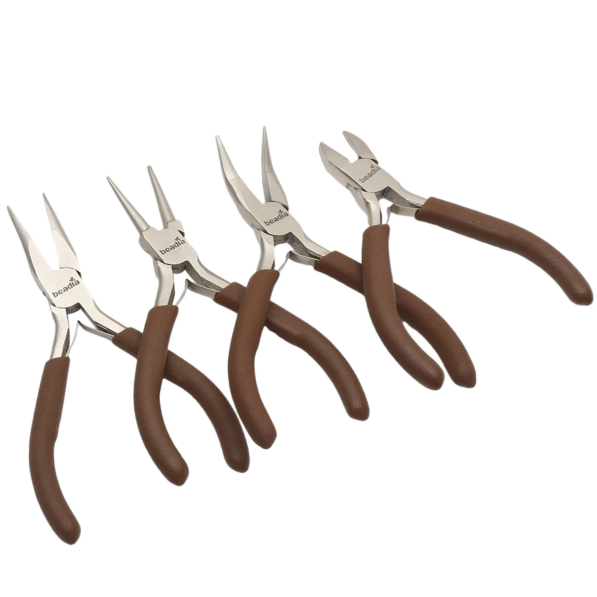 Jewelry Pliers Tools and Equipment Kit, Needle Round Bent Nose, Cutting Wire, Handmade Accessories, 1Pc
