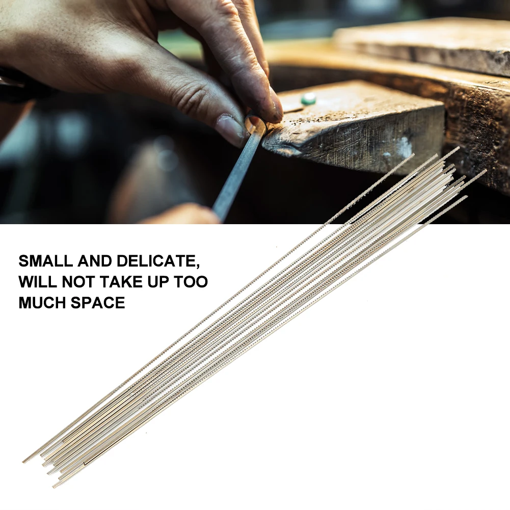 12pcs Tungsten Steel Jewelry Saw Cutting Blades Double Sword Saw Cutting Blades Jewelry Accessories Saw Blades Saw Cutting Blade