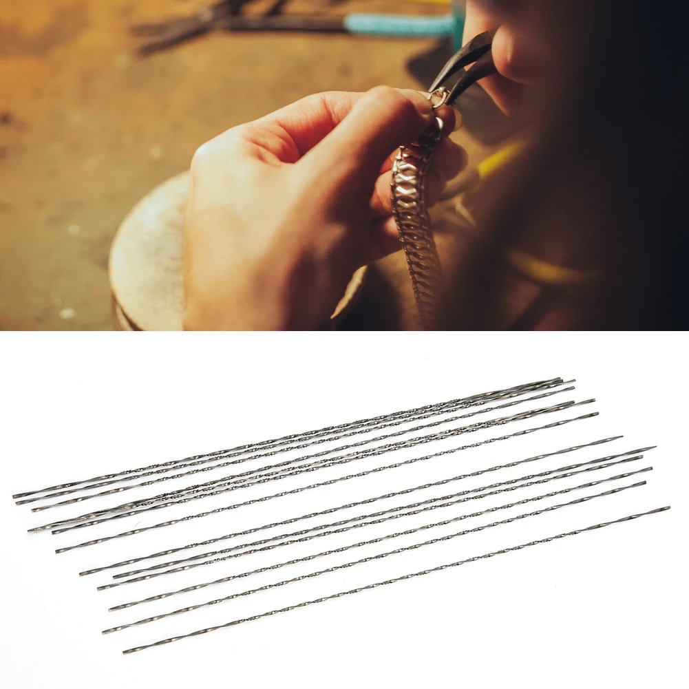 12pcs Tungsten Steel Jewelry Saw Cutting Blades Double Sword Saw Cutting Blades Jewelry Accessories Saw Blades Saw Cutting Blade