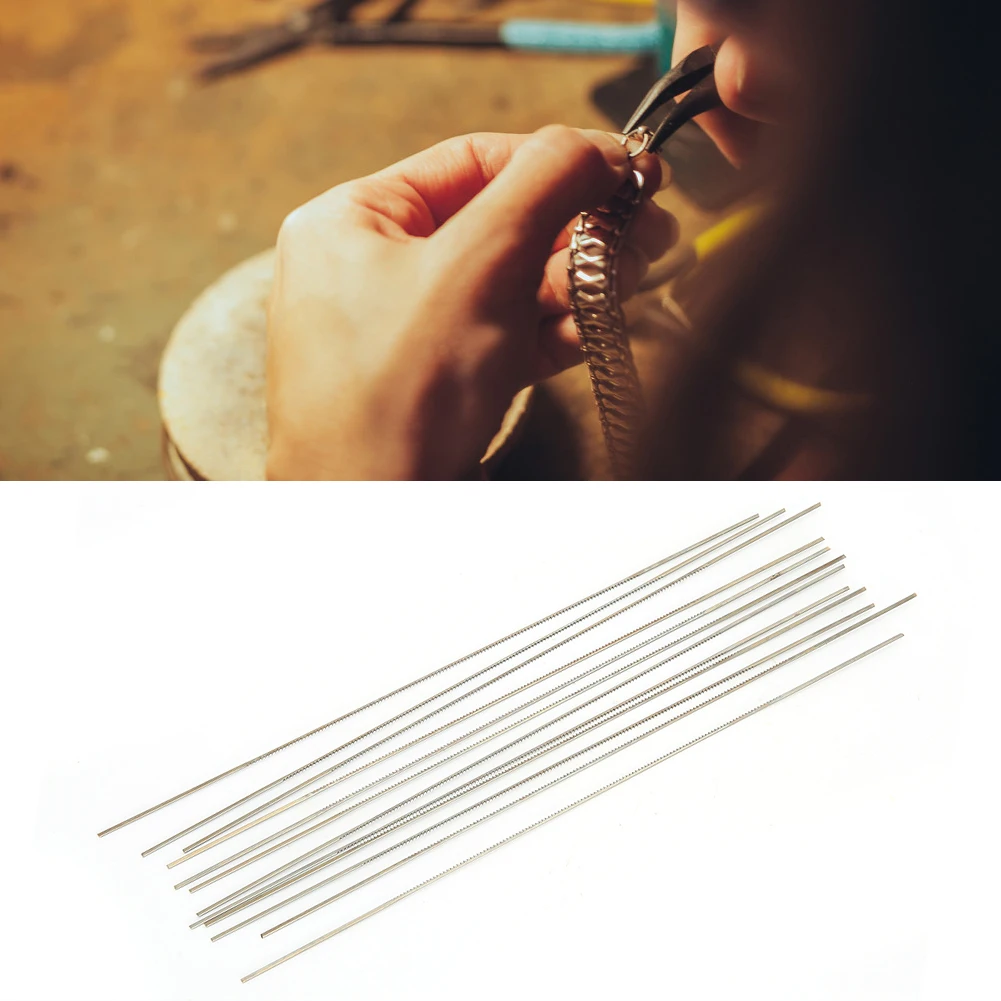12pcs Tungsten Steel Jewelry Saw Cutting Blades Double Sword Saw Cutting Blades Jewelry Accessories Saw Blades Saw Cutting Blade