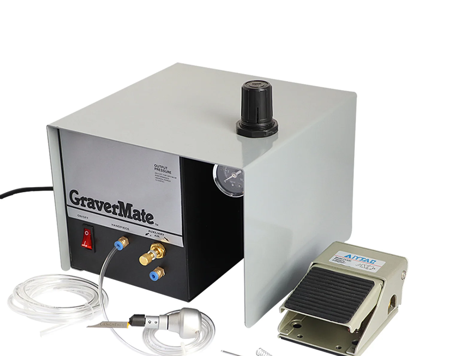 110/220V Pneumatic Impact Engraving Machine GraverMate Jewelry Engraver Single Ended Hand Graver Jewelry Making Equipment