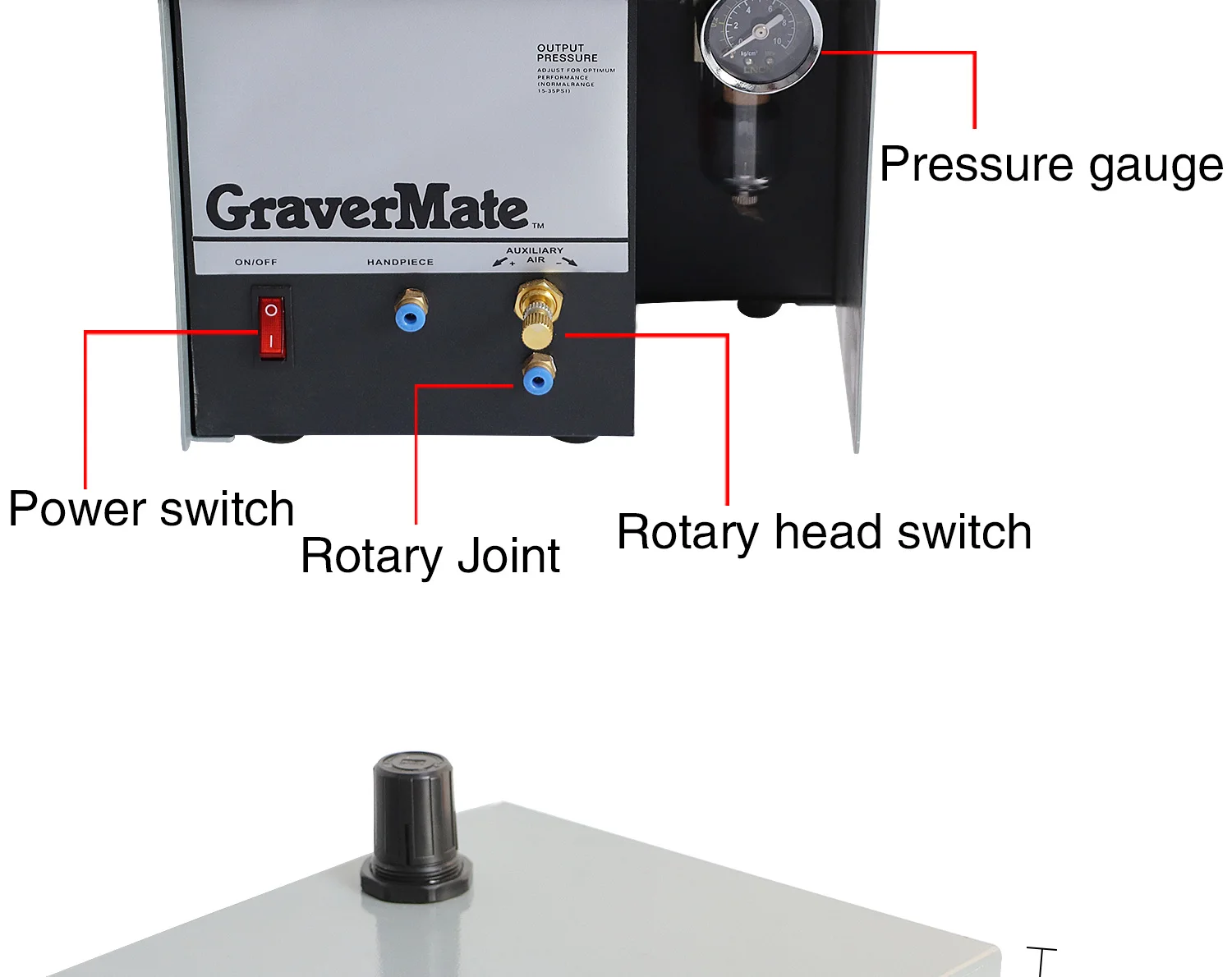 110/220V Pneumatic Impact Engraving Machine GraverMate Jewelry Engraver Single Ended Hand Graver Jewelry Making Equipment