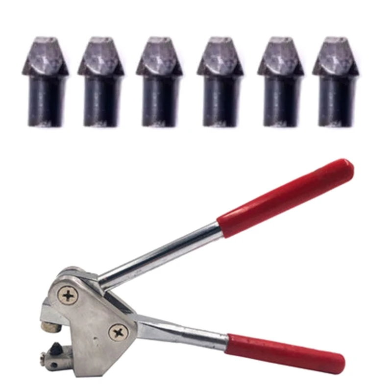 Manual Steel Calipers Plier Stamping Seal Sealing Pliers Jewelry Marking Tool Set 14K 18K 925 990 S925 S990