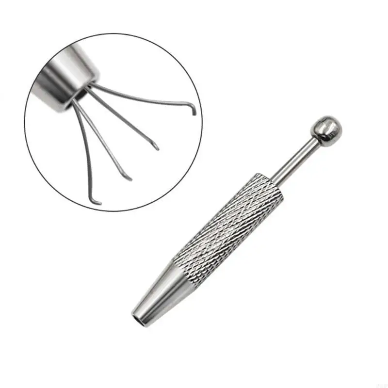 Professional Small Bead Holder Grab Ball Catchers Surgical Steel Body Piercings