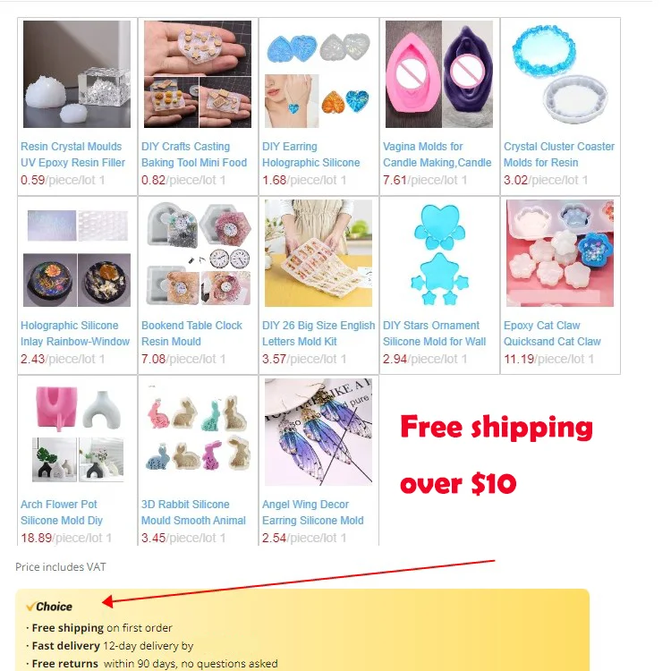 Resin Crystal Moulds UV Epoxy Resin Filler Charms Molds Crystal Cluster Molds for DIY Wedding Home Table Ornaments