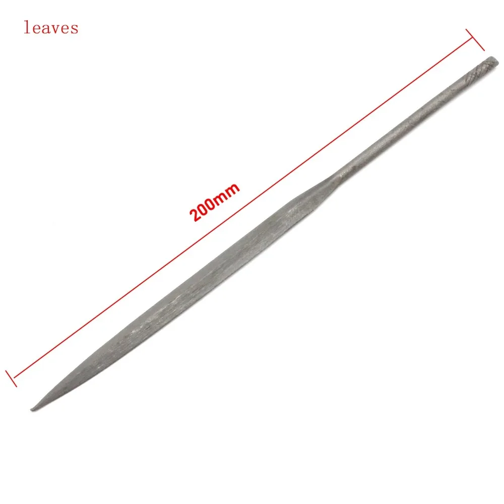 High Carbon Steel Needle File for Metal Wood Glass Stone Carving 140mm 200mm Gold Silver Shaping Files Jewelry Tools