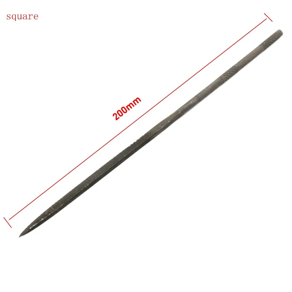 High Carbon Steel Needle File for Metal Wood Glass Stone Carving 140mm 200mm Gold Silver Shaping Files Jewelry Tools