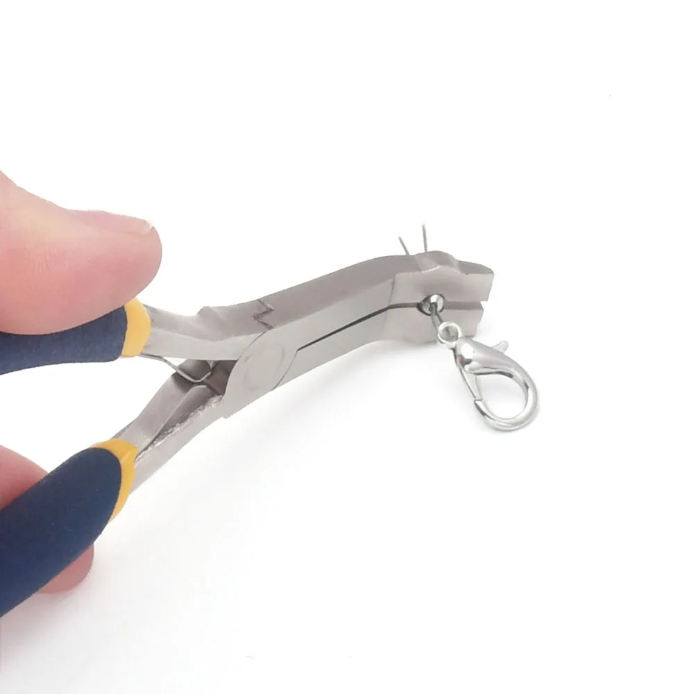 Jewelry Crimp Plier Curved pliers,Bent Nose Plier For Jewelry Repair DIY Craft Beading Crimp Jewelry Making Repair Tool