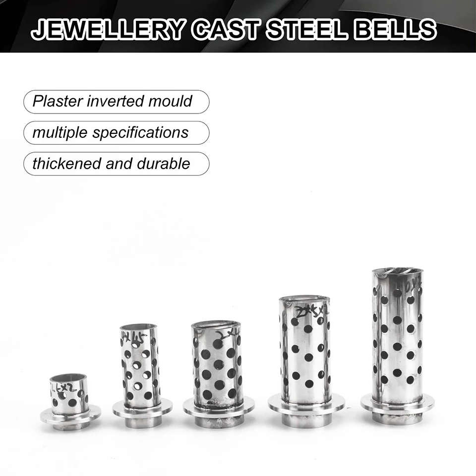 304 Stainless Steel Vacuum Flask Stell Bell for Jewelry Investment Casting – Lost Wax Casting Inverted Model Plaster Mold
