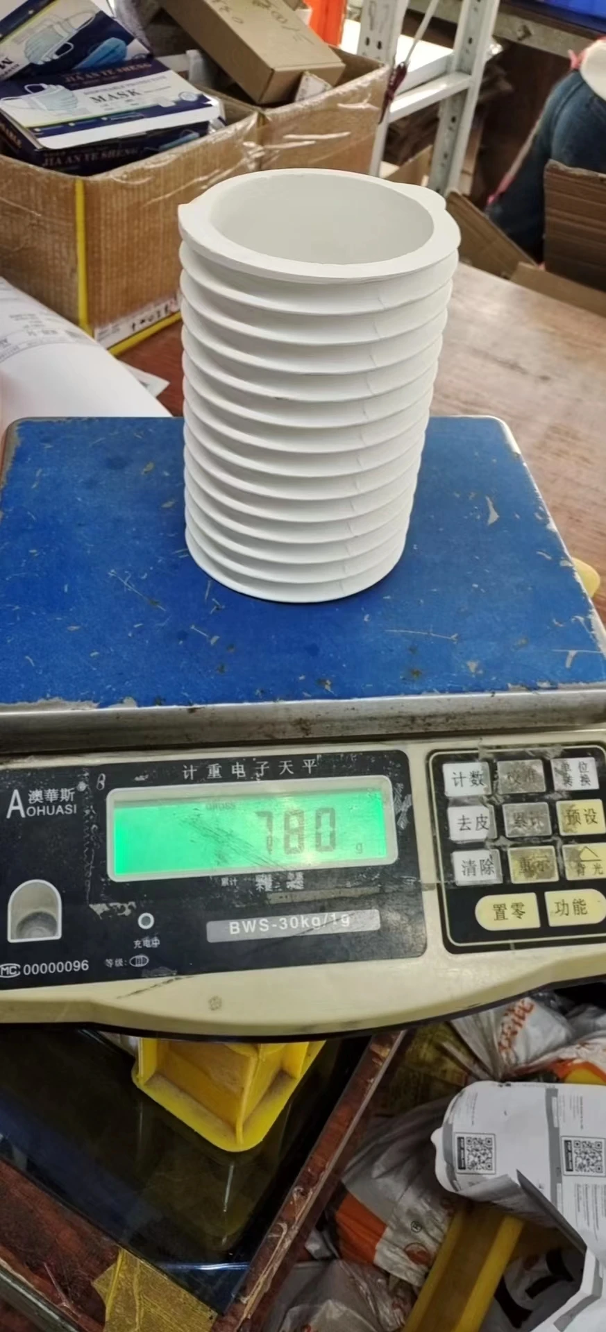 Gold melting furnace liner
