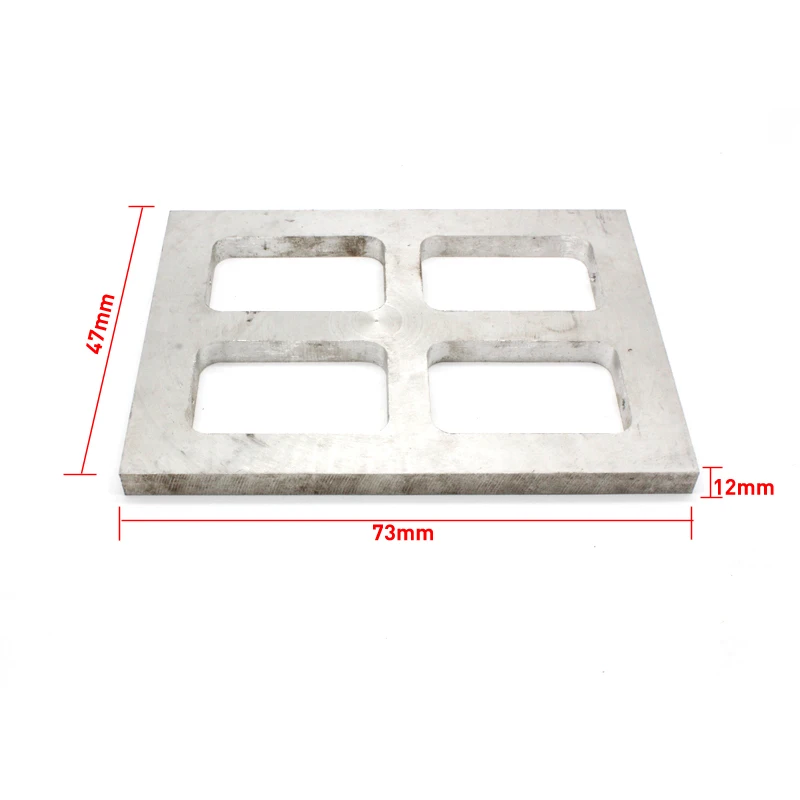 Jewellery Tools Aluminum Jewelry Mold Frame Molding Machine Accessories