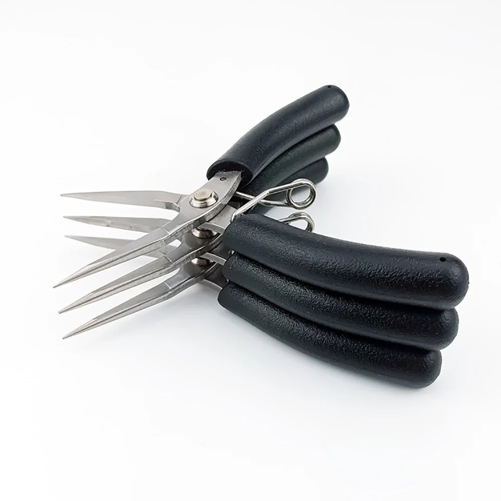 118MM/4.6IN Needle Nose Pliers, Precision Long Nose Pliers for Jewelry Making, Electronics Repair, Wire Cutting, Hand Tool