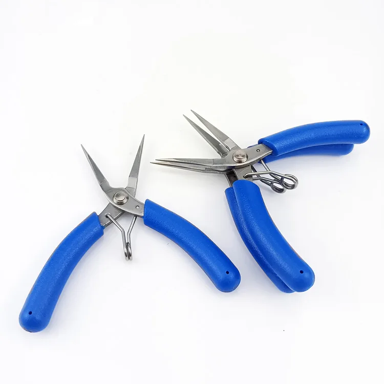118MM/4.6IN Needle Nose Pliers, Precision Long Nose Pliers for Jewelry Making, Electronics Repair, Wire Cutting, Hand Tool