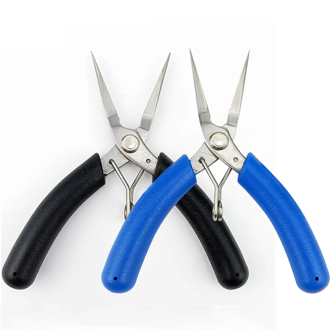 118MM/4.6IN Needle Nose Pliers, Precision Long Nose Pliers for Jewelry Making, Electronics Repair, Wire Cutting, Hand Tool