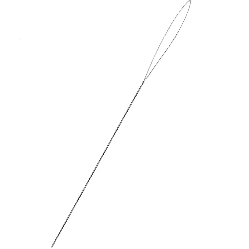 2Pcs/Lot Stainless Steel Big Eye Beading Needles Easy Thread String Cord Pins For Beads and Pearls DIY Jewellry Making Tools