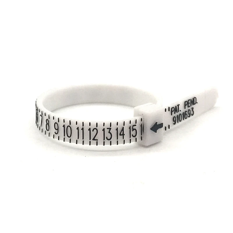 UK USA British American European Standard Measurement Belt Bracelet Rings Sizer Finger Size Screening Jewellery Tool Custom Logo
