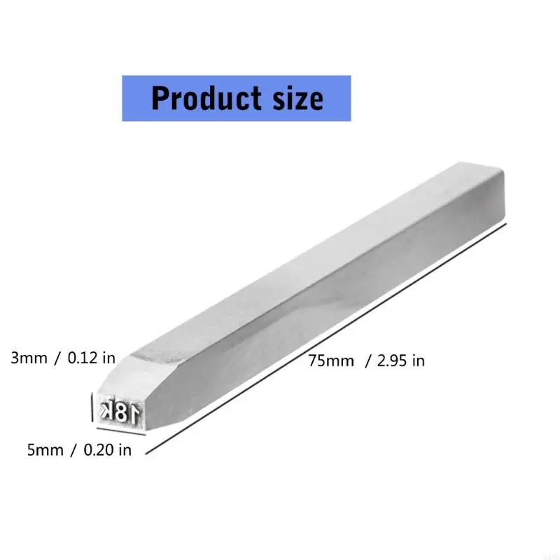Practical Jewelry Engraving Tool Alloy Jewelry Engraver Stamping Tool For Individualized Accessories Production