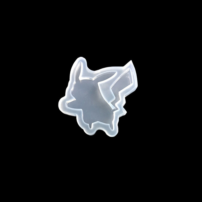 New 1pcs UV Craft DIY Jewelry Liquid Silicone Mold Cute Cartoon Resin Molds for Intersperse Decorate Making Toys Bakeware