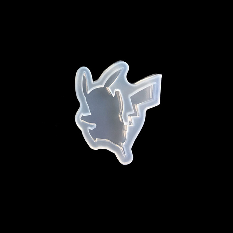 New 1pcs UV Craft DIY Jewelry Liquid Silicone Mold Cute Cartoon Resin Molds for Intersperse Decorate Making Toys Bakeware