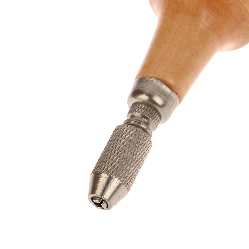 Jewelers Pin Vise Vice Wooden Handle Twisting Wire Wrapping Drill Kit Collet Watches Jewelry Tools