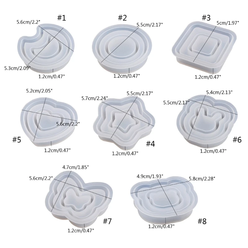 Silicone Quicksand Shaker Mold Butterfly Love Heart Peach Cloud Epoxy Resin DIY Jewelry Necklace Pendant Crafts Casting Tools