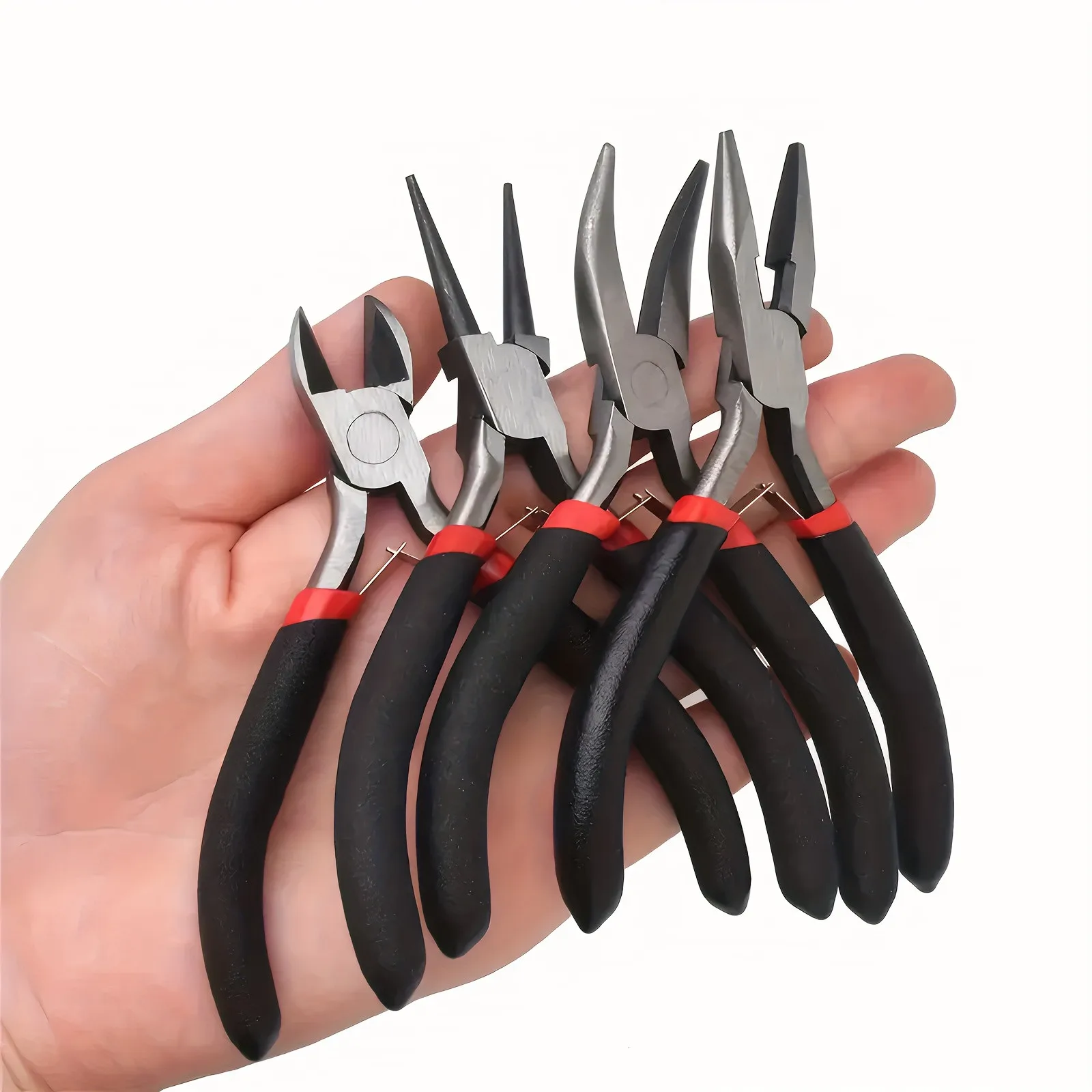 4pcs/1pcs Multifunctional Jewelry Pliers Manual Pointed-Nosed Pliers Oblique Pliers Mini Pointed-Nosed Pliers, For Jewelry Makin