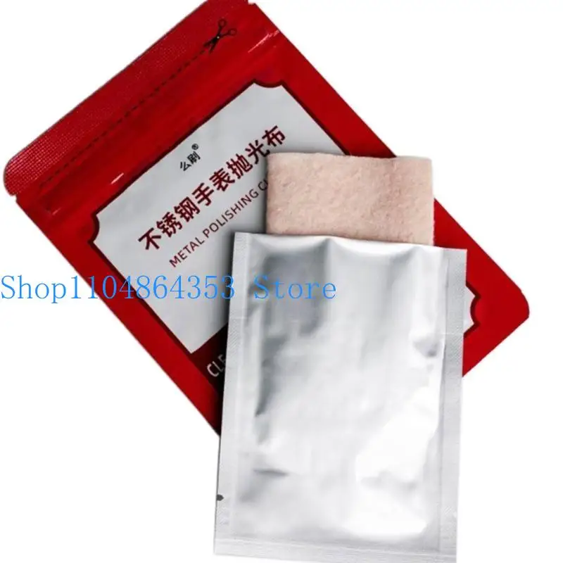 Portable Watch Polishing Cloth Durable Scratches and Oxidation Repair Cloth Cleans for Watch Collector Jewelry Enthusias