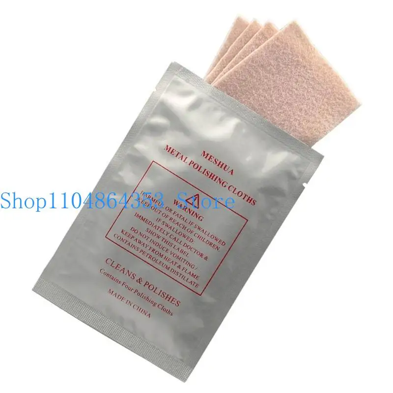 Portable Watch Polishing Cloth Durable Scratches and Oxidation Repair Cloth Cleans for Watch Collector Jewelry Enthusias