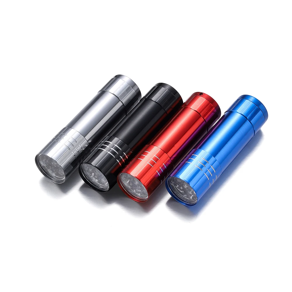 9W UV Resin Curing Lamp Light LED 395nm UV Flashlight For Epoxy UV Resin Cure Adhesive Glue Jewelry Equipments Tool