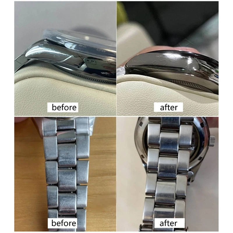 Versatile Watch Cleaning Polishing Cloth Wipe Watch Repair Tool for Watch Makers Watch Collector and Jewelry Enthusias
