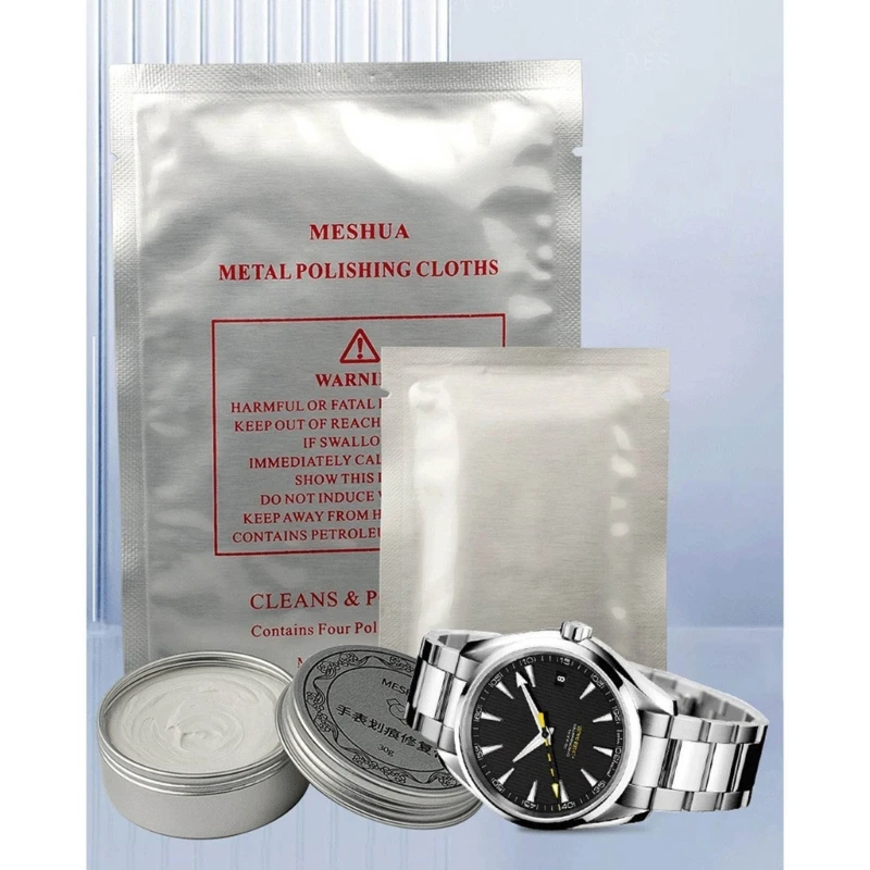 Versatile Watch Cleaning Polishing Cloth Wipe Watch Repair Tool for Watch Makers Watch Collector and Jewelry Enthusias