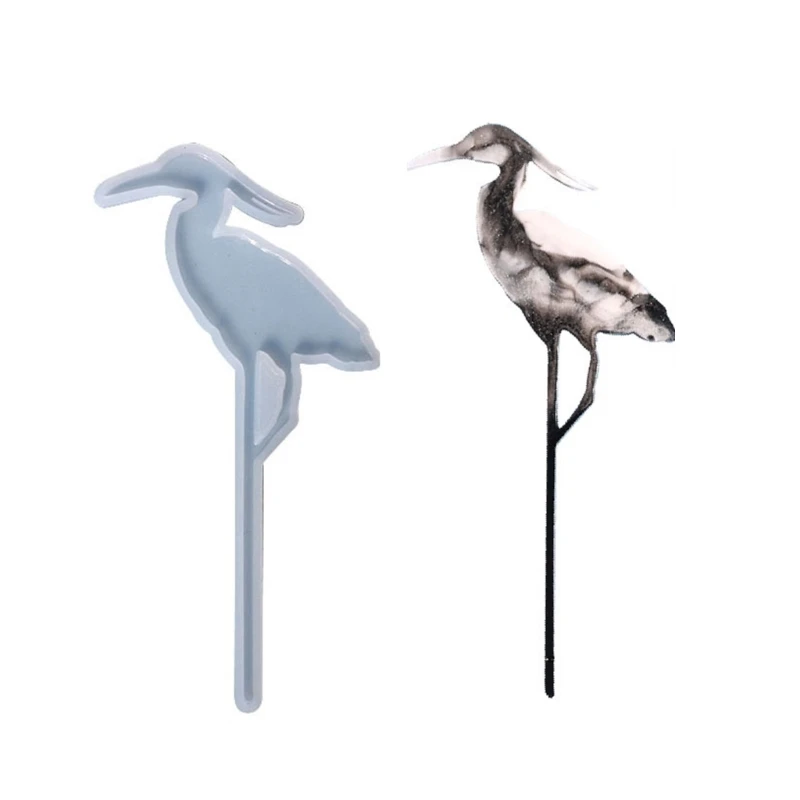 Hairpin DIY Silicone Mold Making Hair Stick Mould Jewelry Pendant DIY Crystal Epoxy Resin Mould