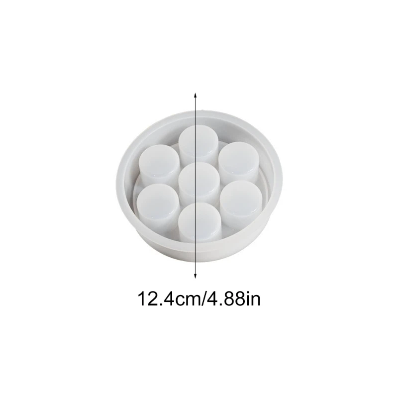 Dices Dies Resin Castings Mold 7 Shapes Game Dices Pentagon Square Dices Mold Digital Dices Game Home Crafts