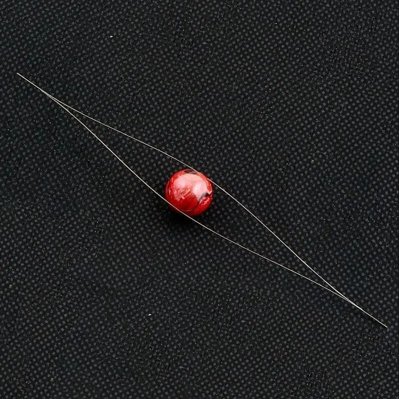 5PCS/lot Big Eye Curved Open Stainless Steel Beading Needles for Beads Pearls Threading String Cord Jewelry Making Tools Pins