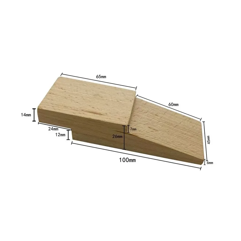Wood Stopper for Jewellery DIY Making Bench Anvil Pin Clamp Accessories Jewelers Benchwork Equipment Jewelry Tools
