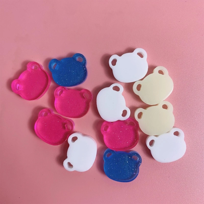 Bear Keychain Mold DIY Pendant Jewelry Epoxy Resin Crafting Molds
