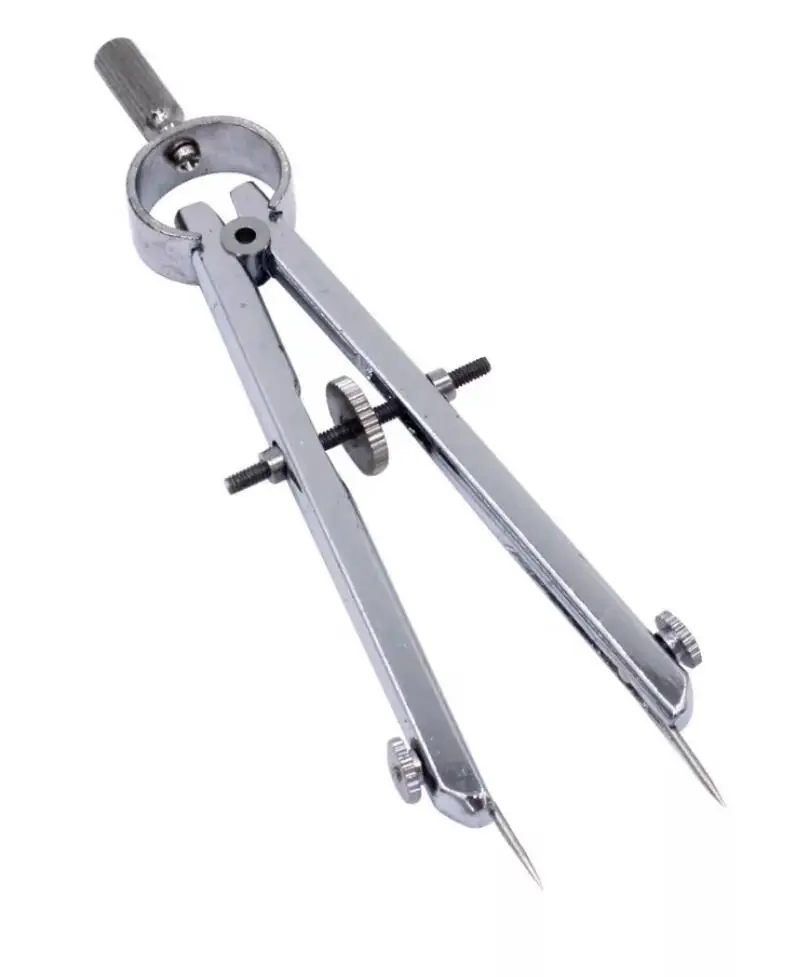 DIY Craft Line Marking Gauge Leather Tool Adjustable Compasses Gauges Wing Divider Leathercraft Rotating Scratch Gauge