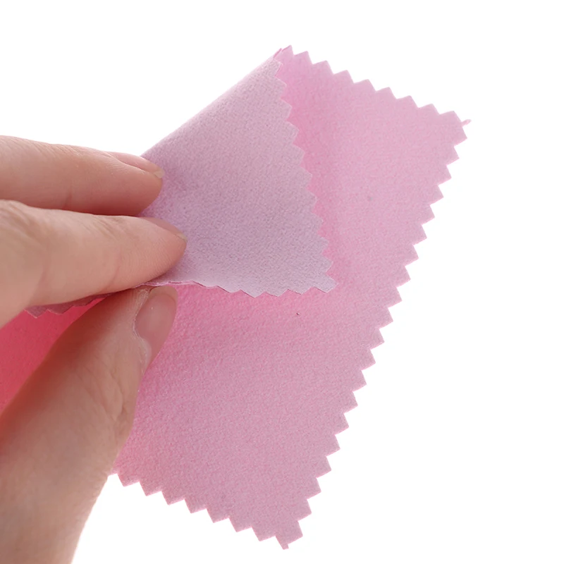 10pcs/100pcs Polish Polishing Cloth Cleaning Polishing Cloth Soft Clean Wipe Wiping Cloth For Silver Gold Jewelry Tool