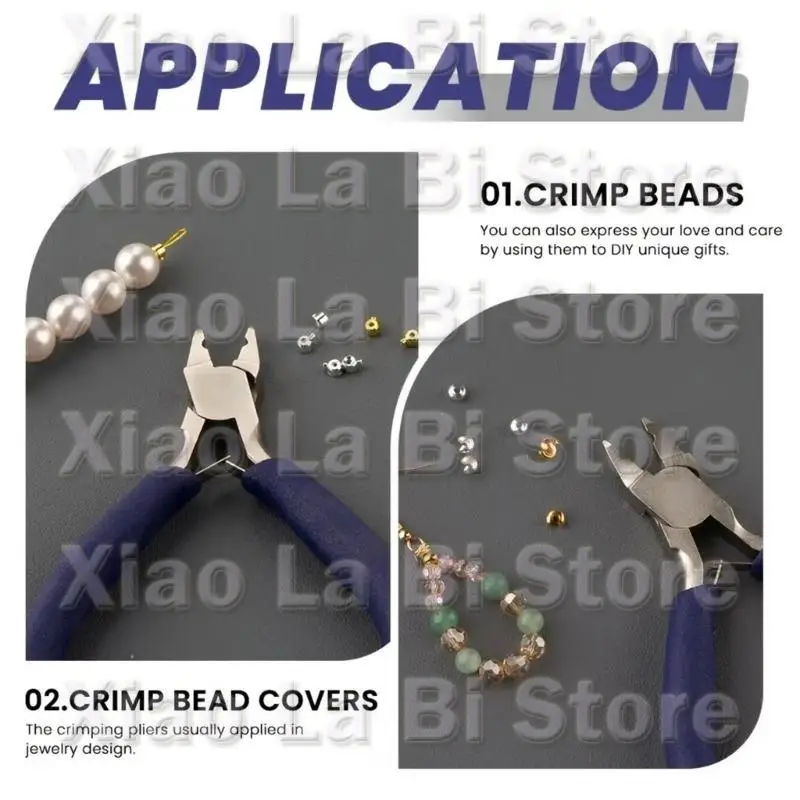 XXFD Practical Jewelry Crimping Pliers Convenient Jewelry Pliers Wire Shaping Pliers for Professional Jewelry Designers