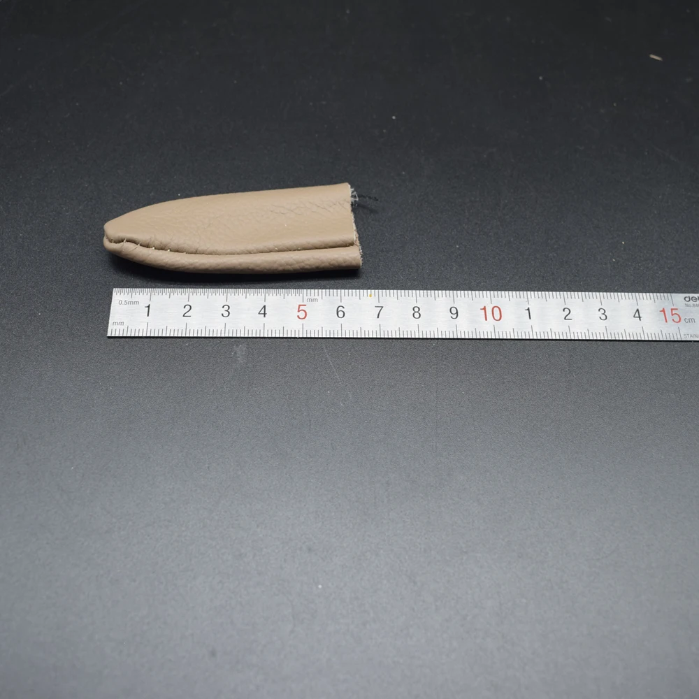 10pcs Leather Finger Cots Cover Protection For Jewelry Making DIY Craft Tool