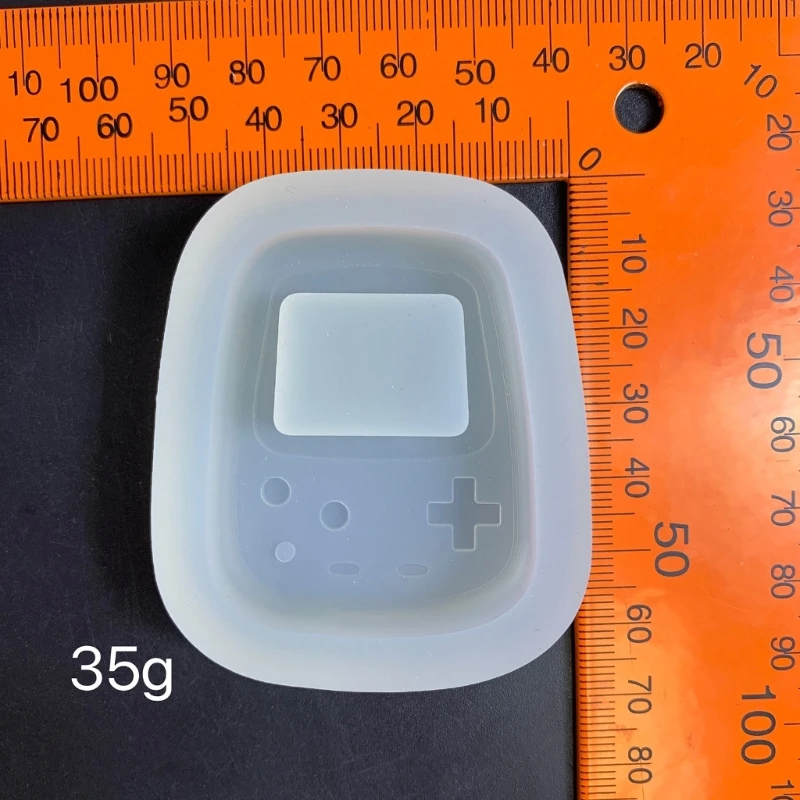 DIY Pedometer Ornament Quicksand Silicone Epoxy Mold DIY Keychain Pendant Jewelry Crafting Mould for Valentines Gift