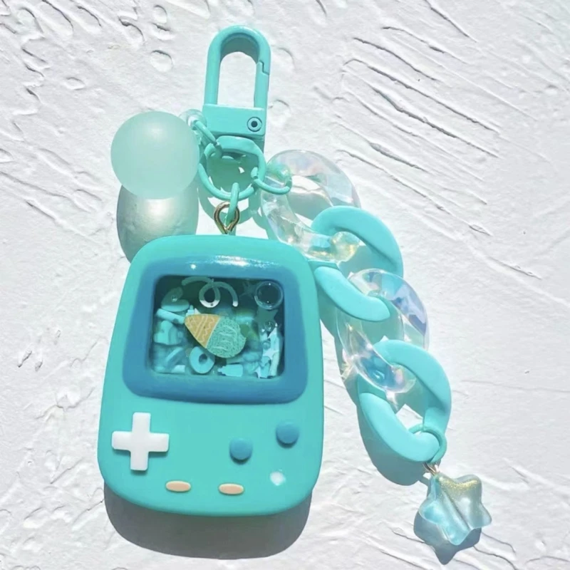 DIY Pedometer Ornament Quicksand Silicone Epoxy Mold DIY Keychain Pendant Jewelry Crafting Mould for Valentines Gift