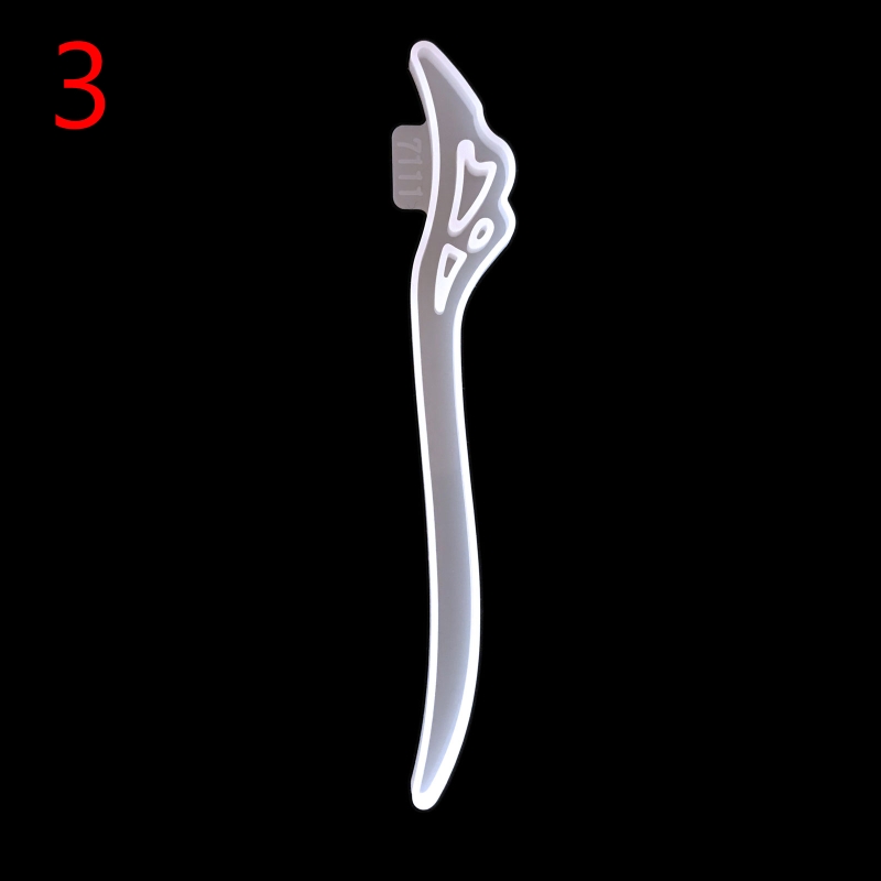 Barrette Hair Clip Silicone Epoxy Resin Mold Hair Pin Jewelry Casting Mold Tools for Classical Jewelry Making Women Gift