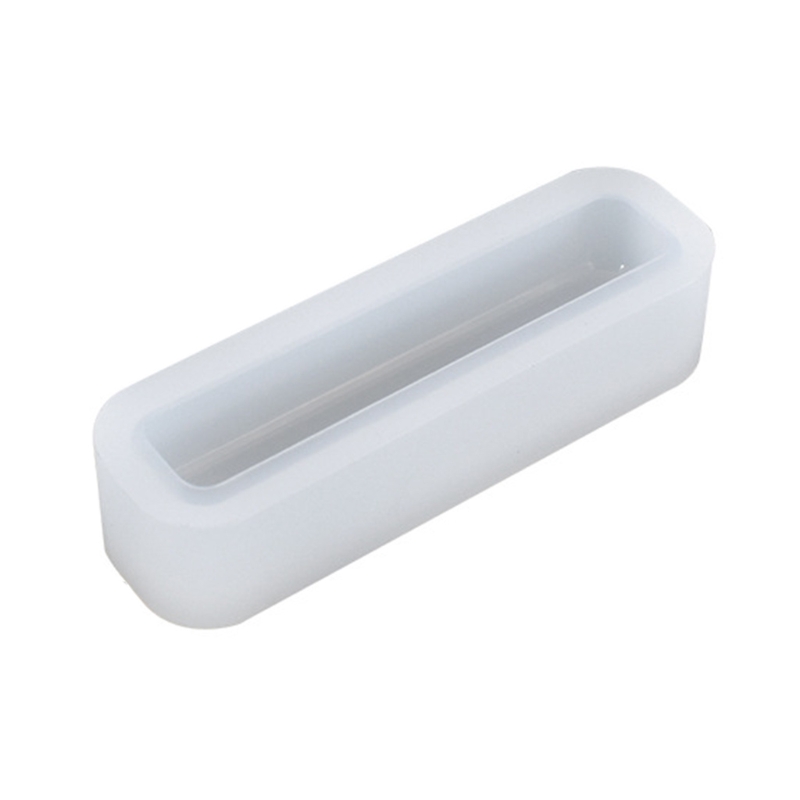 DIY Crafts Long Strip Necklace Epoxy Resin Mold Pendants Keychain Silicone Mould Handicrafts Mold Wholesale