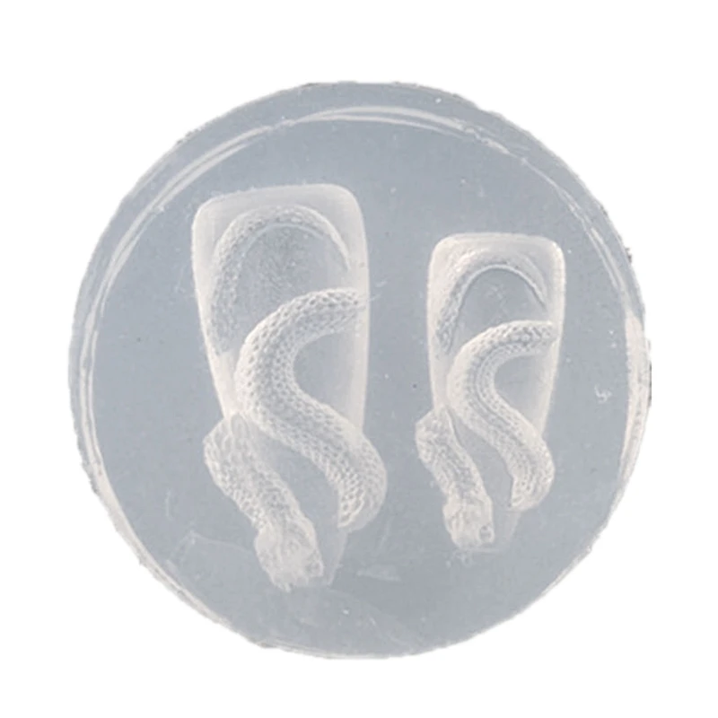 NEW Silicone Nail Art Handcrafts Moulds DIY Nail Tools Dragon/Snake Nail Carving Molds Silicone Material for Nail Decoration