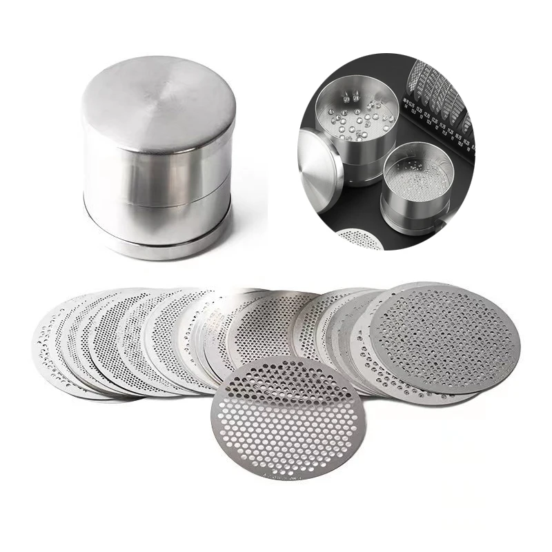 Stainless Steel Diamond Sieve for Gemstone Pearl Bead Sorting Durable Portable Diamonds Size Separator Set Jewelry Tools