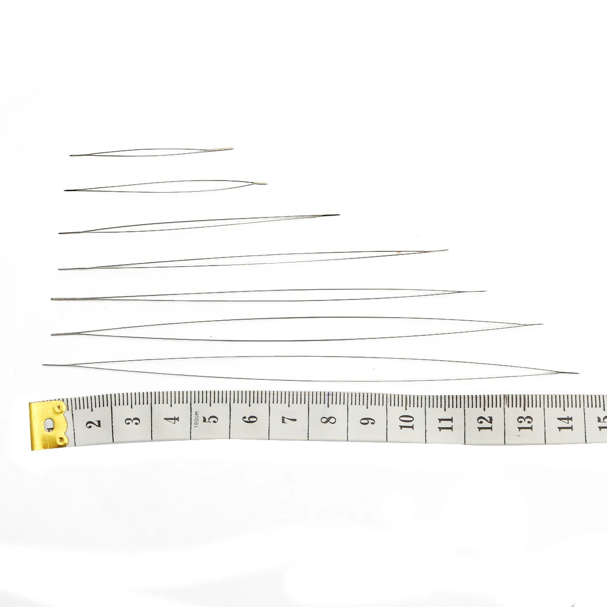 Manganese Steel Open Beading Needles for Handmade Jewelry Making Bead Stringing Accessories