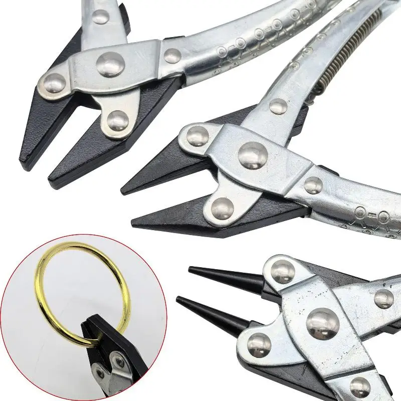 Ultimate Precision Pliers for Jewelry Enthusiasts Perfect Fit for Wire Wrapping and Metalworking Activities