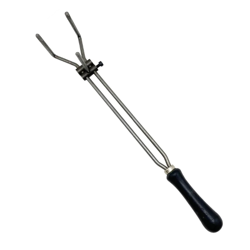 Crucible Tongs Steel Crucible Tong Gold Melting Furnace Holder Clamp for Casting